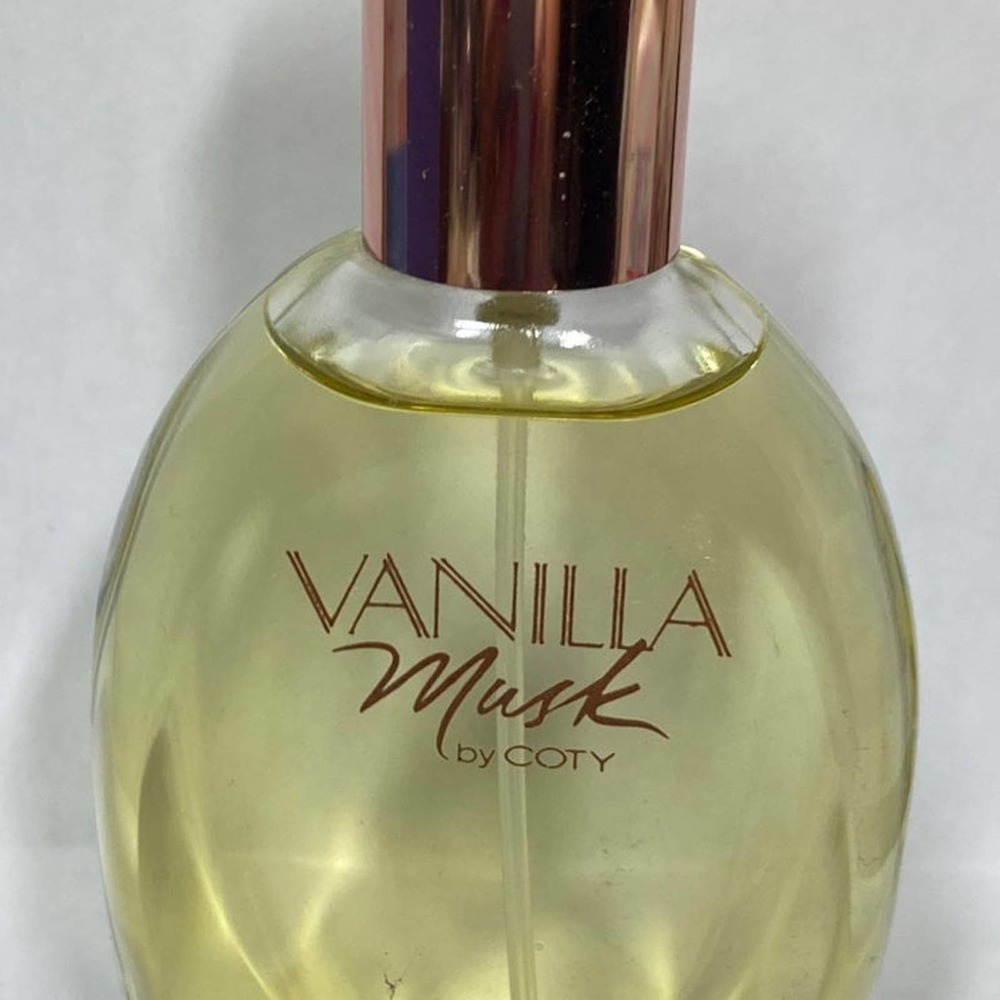 Vintage Vanilla Musk By Coty Cologne Spray 1.7 Oz 50 ML For Women Glass Bottle
